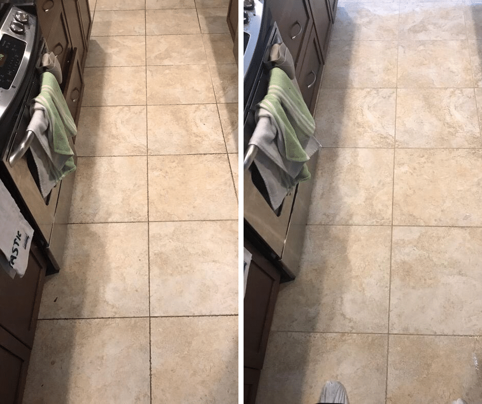 kitchen tile and grout cleaning